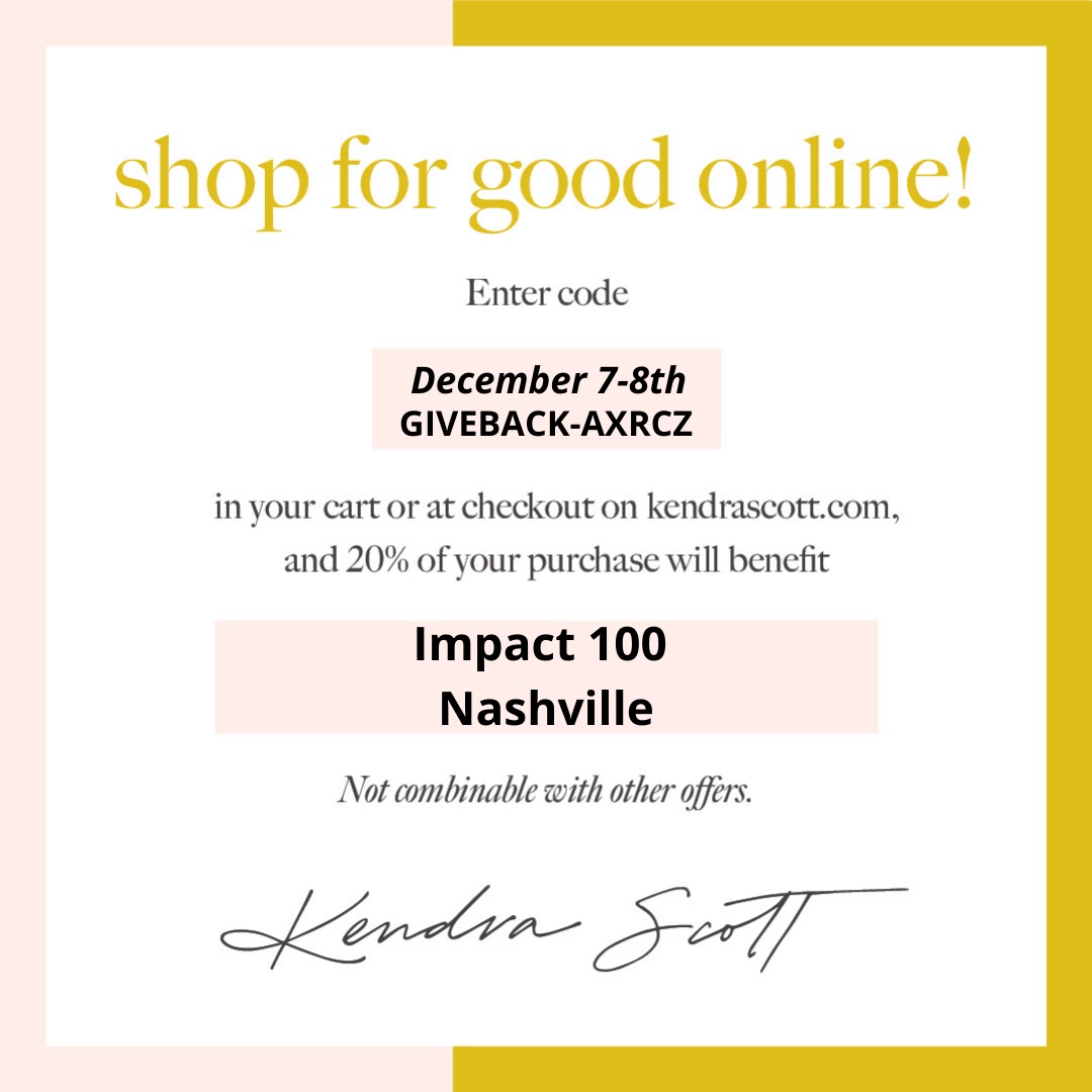 Kendra Scott Online Shopping Fundraiser 2021 Impact100 Nashville   Image001 